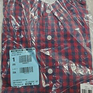 CLASSIC FLEX WASHED SHIRT IN GINGHAM